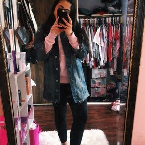 Distressed Jean Jacket